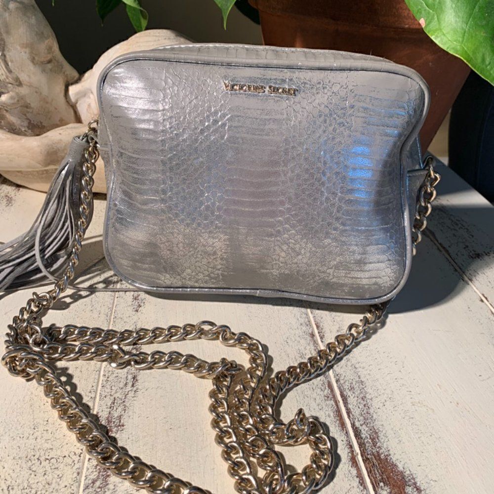 Victoria's Secret Silver Chain Purse